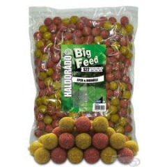 Boilies Haldorado-Boilies Tare Big Feed Capsuni Si Ananas S22, 22MM, 2.5Kg