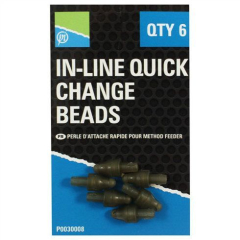 CONECTOR RAPID PRESTON IN-LINE BEADS QUICK CHANGE 6BUC/BLISTER