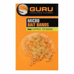 INELE ELASTICE GURU 2MM MICRO BAIT BANDS 100BUC/PLIC