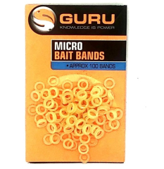 INELE ELASTICE GURU 4MM MICRO BAIT BANDS 100BUC/PLIC