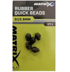 Conectori De Cauciuc Matrix 6MM Rubber Quick Beads 5Buc/Plic