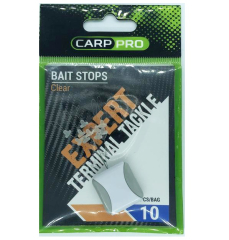 OPRITOR SILICON CARP PRO BAIT STOP TRANSPARENT 10BUC/PLIC