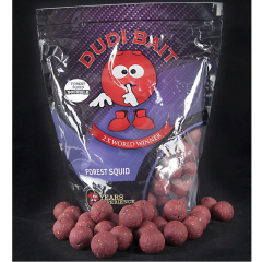 Boilies Solubil Dudi Bait 16MM Forest Squid, Squid&Fructe De Padure, 1Kg