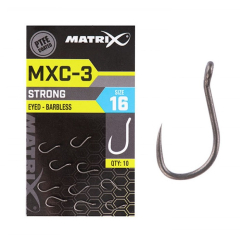 Carlige Matrix Nr.16 MXC-3 Eyed Barbless 10Buc/Plic