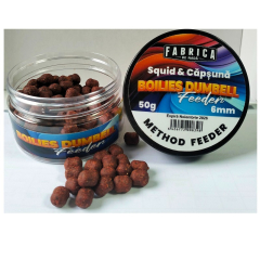 Boilies Dumbell Feeder Squid Si Capsuna 6MM Fabrica De Nada