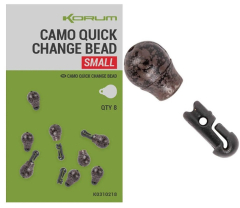 Conector Korum Quick Change Beads Camo Small 8buc/plic