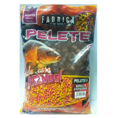 Pelete 4MM Krill & Capsuna Fabrica De Nada 1Kg