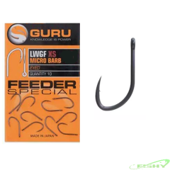 Carlige Guru LWGF XS Micro Barb Eyed 10Buc/Plic