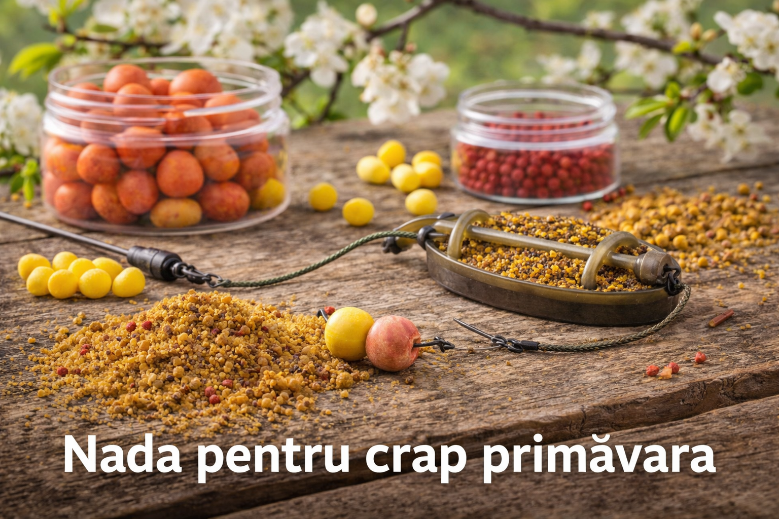 Nada pentru crap primăvara – ce nade funcționează cel mai bine