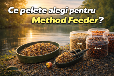 Ce pelete alegi pentru Method Feeder – ghid complet pentru pescari